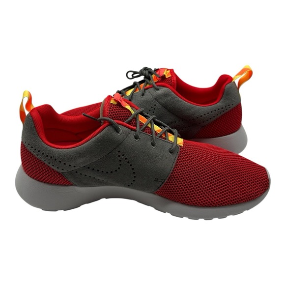 Nike Roshe Run Running‎ Shoes Mens 9 Chilling Red Pewter Crimson 511881-608 main image 5